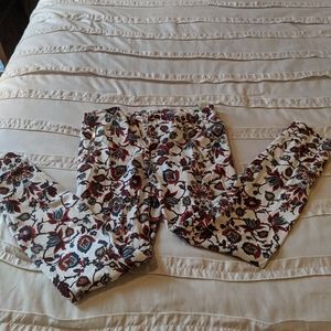 Zara floral pants